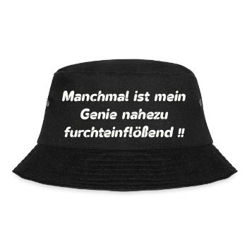 Genie - Bucket Hat - Schwarz - Vorne - Lela (165cm)