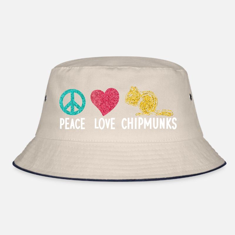 Chipmunk Rodent Gift Bucket Hat