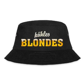 kühles Blondes - Bucket Hat - Schwarz - Vorne - Lela (165cm)