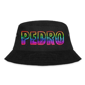 Pedro R's Rainbow - Bucket Hat - black - Front - Lela (165cm)