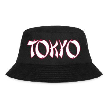 tokyo - Bucket Hat - Schwarz - Vorne - Lela (165cm)