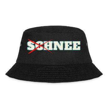 Schnee - Bucket Hat - Schwarz - Vorne - Lela (165cm)