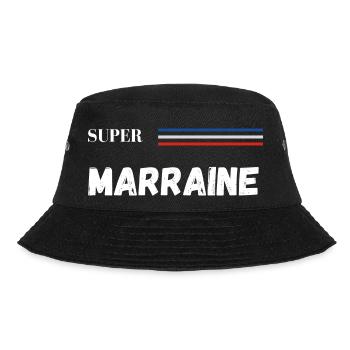 super marraine - t-shirt assorti - Bob - noir - Devant - Lela (165cm)