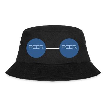 peer to peer - Bucket Hat - black - Front - Lela (165cm)