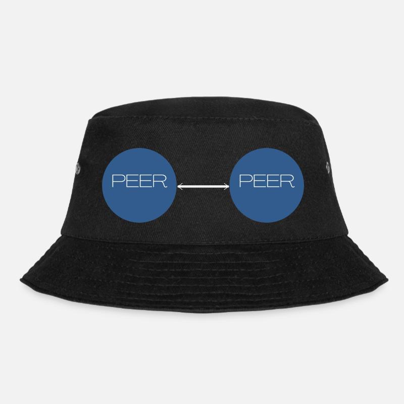 peer to peer - Bucket Hat - black