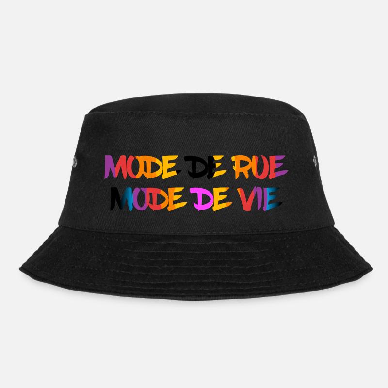 mode de rue - Bob - noir