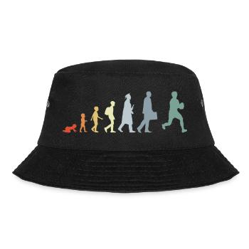 Vintage Rugby Evolution - Bucket Hat - black - Front - Lela (165cm)