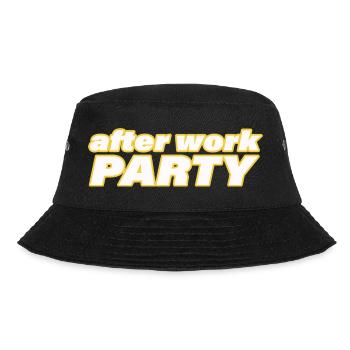 AFTER WORK PARTY - Bucket Hat - Schwarz - Vorne - Lela (165cm)