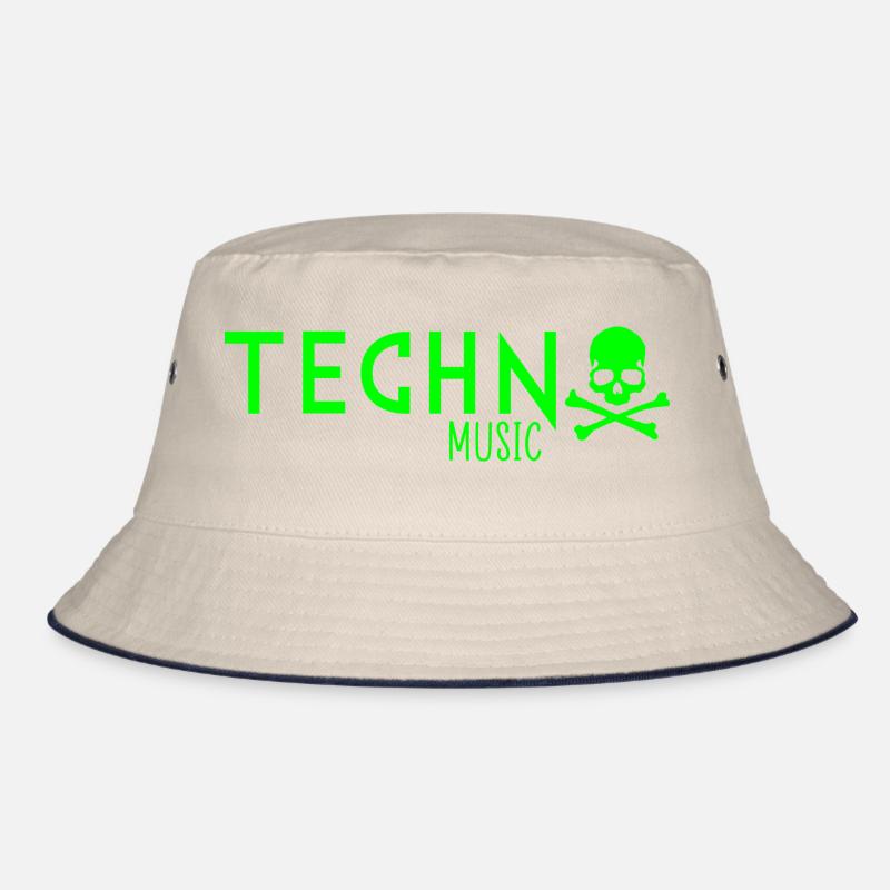 Techno-Musik Bucket Hat
