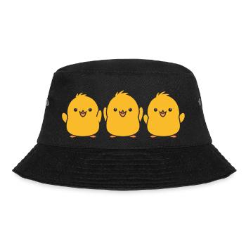 chick - Bucket Hat - black - Front - Lela (165cm)