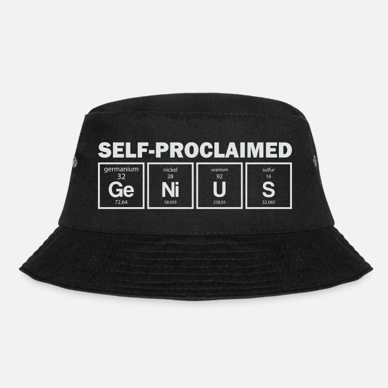 Genius Element - Bucket Hat - black