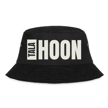 Talahoon Sign bright - Bucket Hat - Schwarz - Vorne - Lela (165cm)