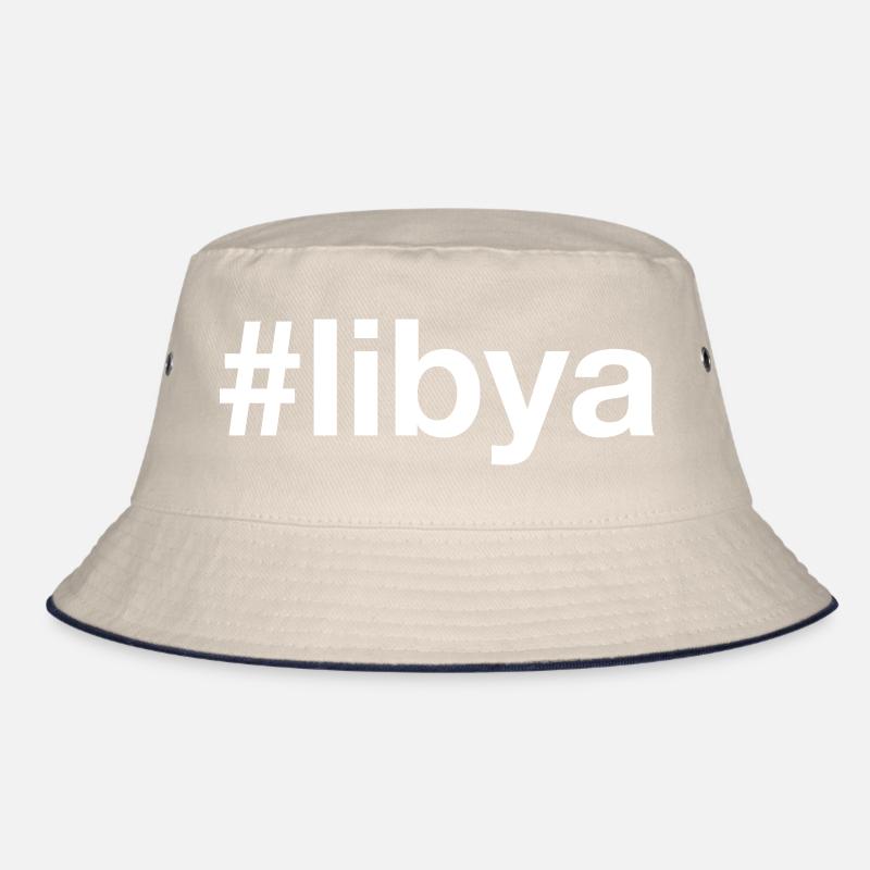 LIBYA Hashtag Libyen Bucket Hat
