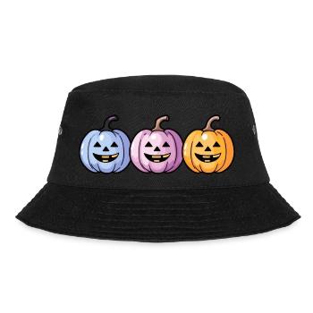 Pumpkin Halloween Icon - Bucket Hat - black - Front - Lela (165cm)