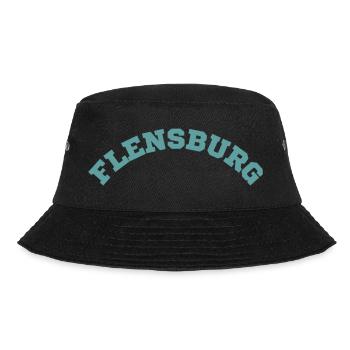 Flensburg - Bucket Hat - Schwarz - Vorne - Lela (165cm)