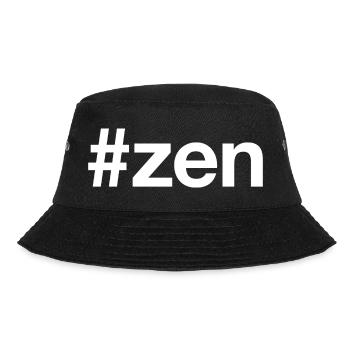 ZEN Hashtag - Bucket Hat - Schwarz - Vorne - Lela (165cm)