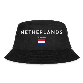 Flag of Holland, Dutch pride - Bucket Hat - black - Front - Lela (165cm)