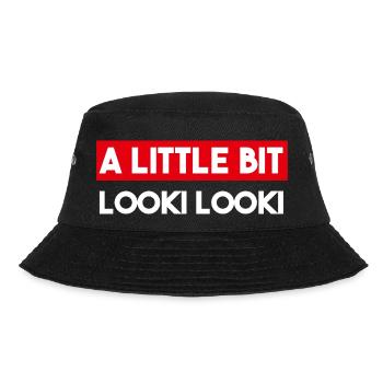 A Little bit Looki Looki - Bucket Hat - Schwarz - Vorne - Lela (165cm)