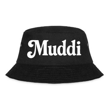 Muddi - Bucket Hat - Schwarz - Vorne - Lela (165cm)