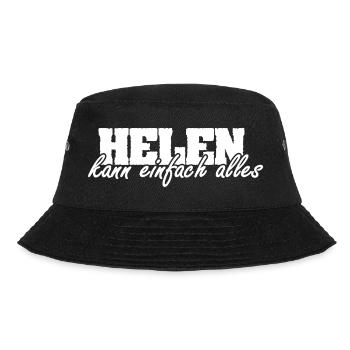 Frau Helen - Bucket Hat - Schwarz - Vorne - Lela (165cm)