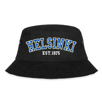 Helsinki Est.1975 - Bucket Hat - black - Front - Lela (165cm)