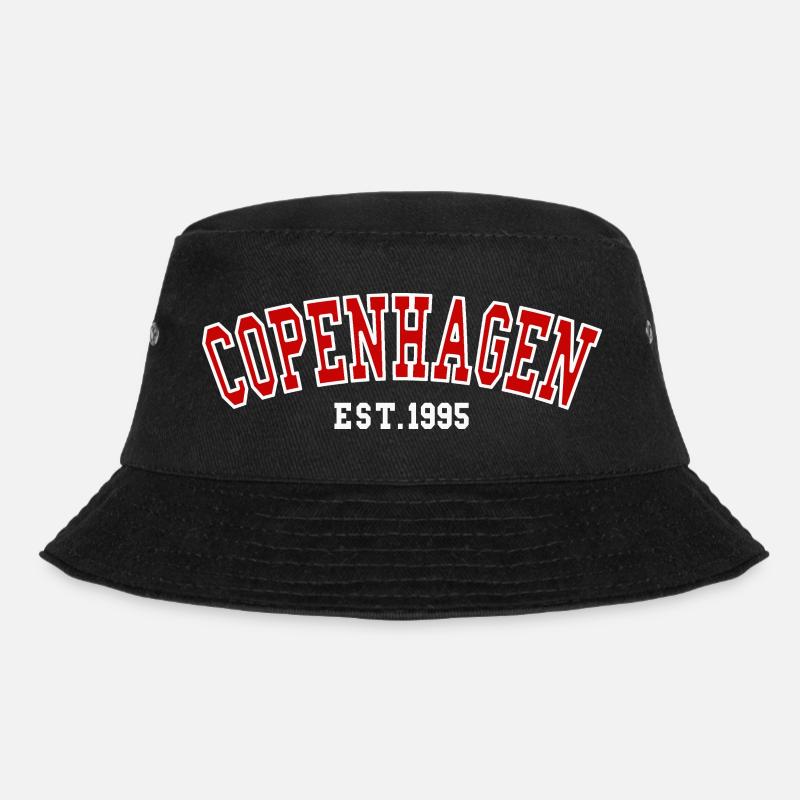 Copenhagen Est. 1995 - Bucket Hat - black