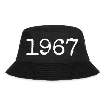 Legendär seit 1967 - Bucket Hat - Schwarz - Vorne - Lela (165cm)