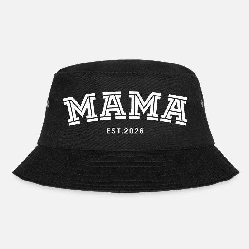 Mama geest. 2026 - Bucket Hat - Schwarz