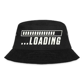 Loading Bar Loading Progress - Bucket Hat - black - Front - Lela (165cm)