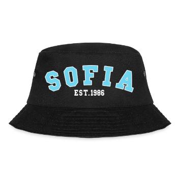Sofia Est. 1986 - Bucket Hat - black - Front - Lela (165cm)