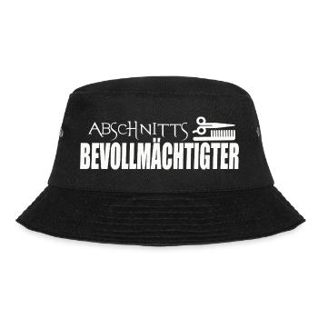 ABSCHNITTSBEVOLLMÄCHTIGTER - Bucket Hat - Schwarz - Vorne - Lela (165cm)