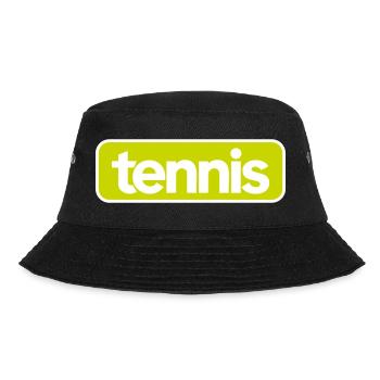 Tennis Bold Sportbekleidung - Bucket Hat - Schwarz - Vorne - Lela (165cm)