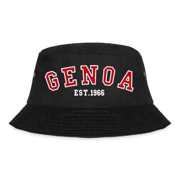 Genoa Est. 1966 - Bucket Hat - black - Front - Lela (165cm)