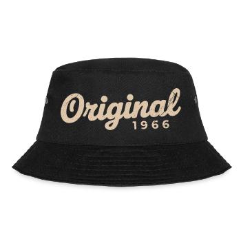 1966 Birthday Gift | Born in 1966 - Bucket Hat - black - Front - Lela (165cm)