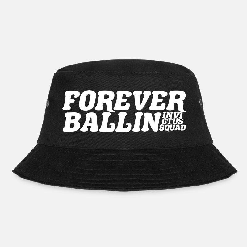 Forever Ballin Squad - Bucket Hat - black