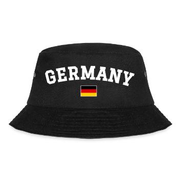 Germany Flag Design English White - Bucket Hat - black - Front - Lela (165cm)