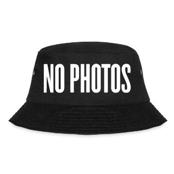 Keine Fotos - Bucket Hat - Schwarz - Vorne - Lela (165cm)