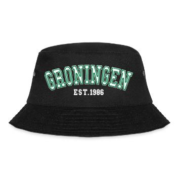 Groningen Est. 1986 - Bucket Hat - black - Front - Lela (165cm)