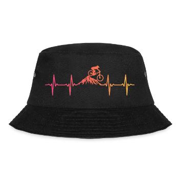 Mountainbike Heartbeat Sunset Mountainbike - Bucket Hat - Schwarz - Vorne - Lela (165cm)