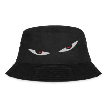 comic eyes augen - Bucket Hat - Schwarz - Vorne - Lela (165cm)