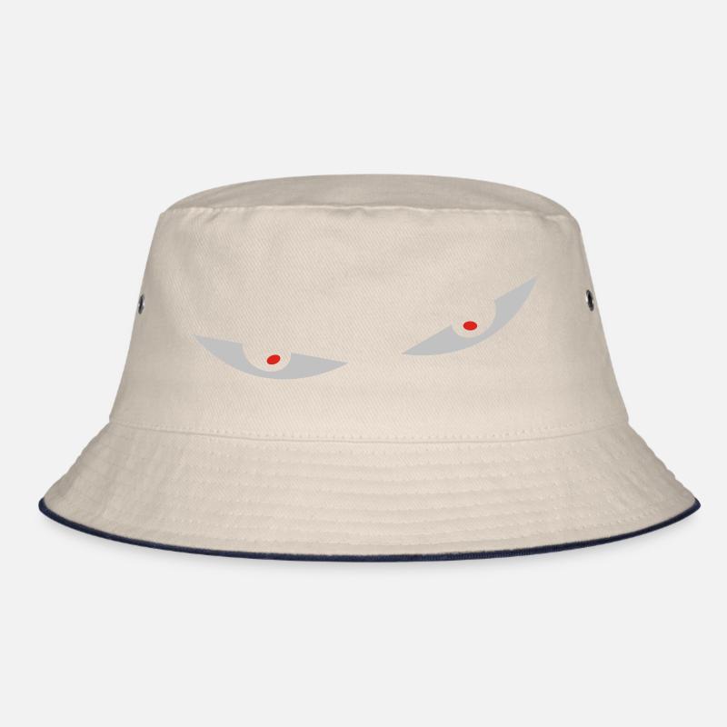 comic eyes augen Bucket Hat