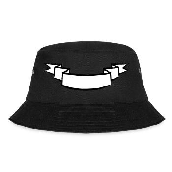 Banner curved - Bucket Hat - black - Front - Lela (165cm)