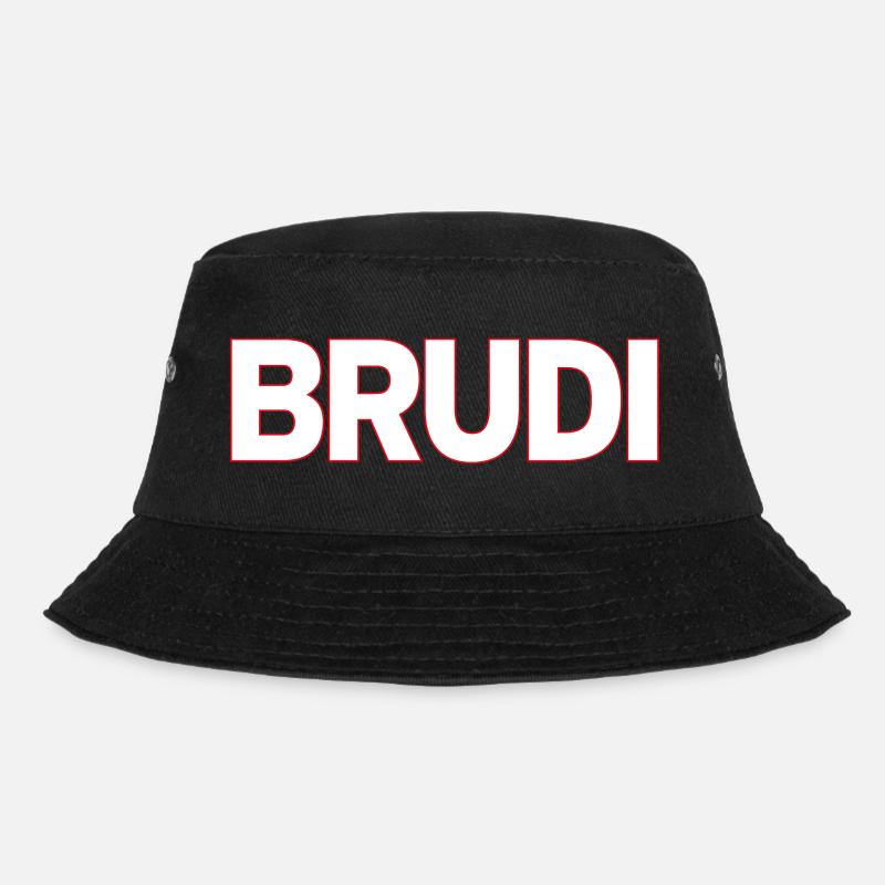 Brudi - Bucket Hat - Schwarz