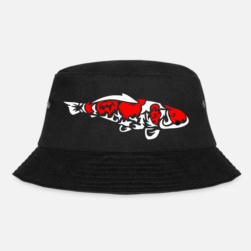 carpe koi - Bob - noir