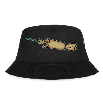 Spanish Cracker Böller - Bucket Hat - Schwarz - Vorne - Lela (165cm)