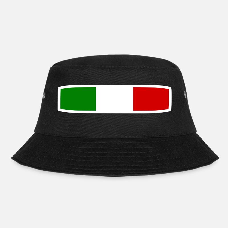 Italy - Bucket Hat - black