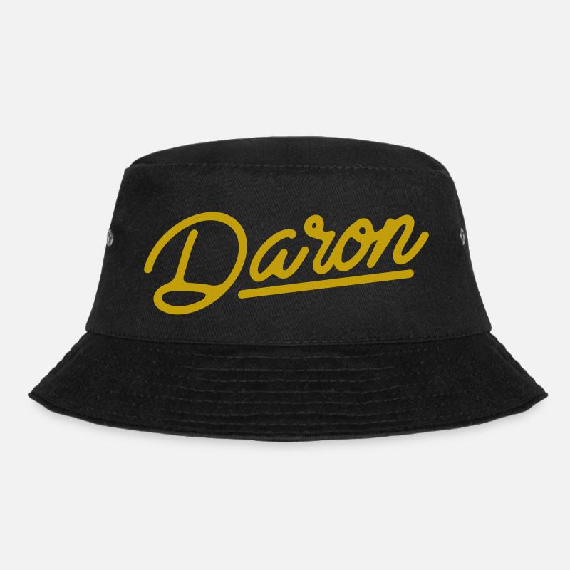 Daron (en or) - calligraphie - Bob - noir