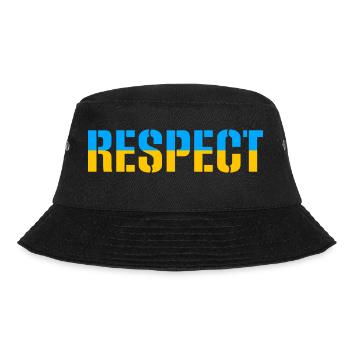 Respect Ukraine Respect Drapeau Couleurs du drapeau - Bob - noir - Devant - Lela (165cm)