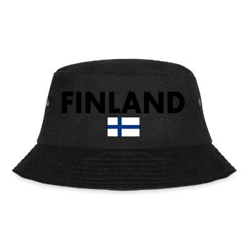 Finland - Bucket Hat - black - Front - Lela (165cm)