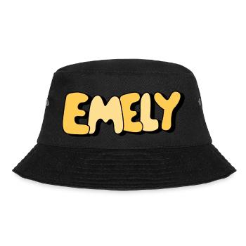 Emely - Bucket Hat - Schwarz - Vorne - Lela (165cm)